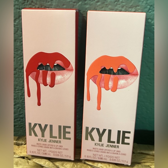 Kylie Cosmetics Other - Kylie Cosmetics 2 Lip Kits: Victoria & Show Off – Matte, Vibrant, and Bold